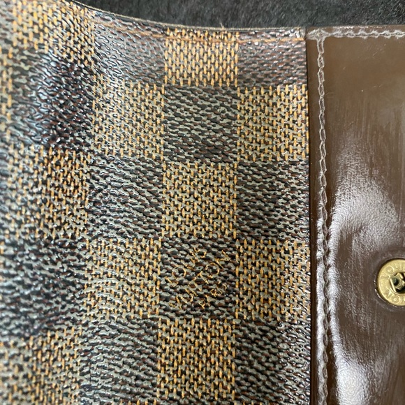 Authentic Louis Vuitton Damier Ebone Short Wallet - Picture 7 of 8